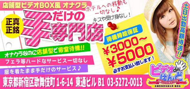 ビデオdeはんど　新宿校