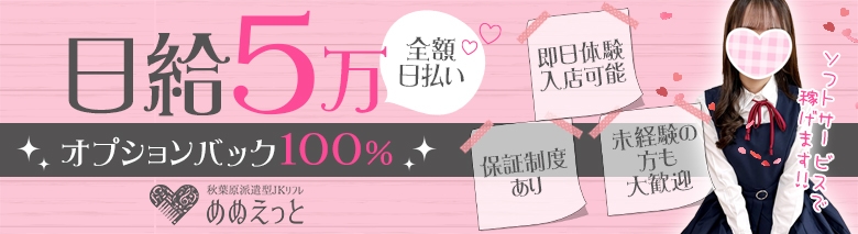 秋葉原派遣型JKリフレ めぬえっと