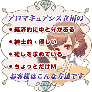 客層の良さに自信あり♪