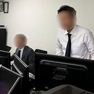 キレイな事務所です。