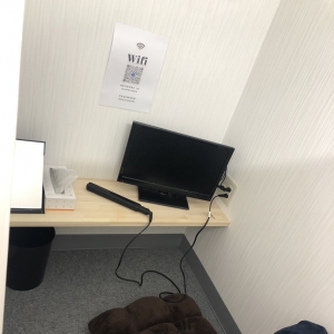 待機は完全個室です。