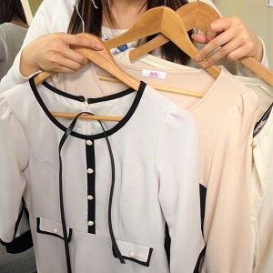 ①洋服や靴の貸出有