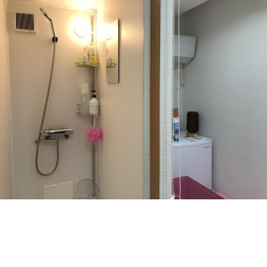 全部屋にシャワー完備