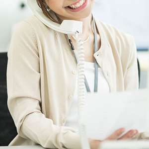 女性スタッフが常駐♪