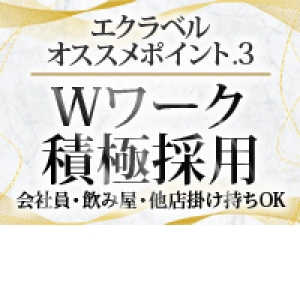 Wワーク積極採用！