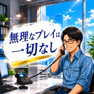 無理なプレイは一切なし✨