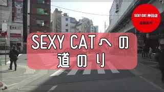 SEXY CAT 神田店までの道順ご案内
